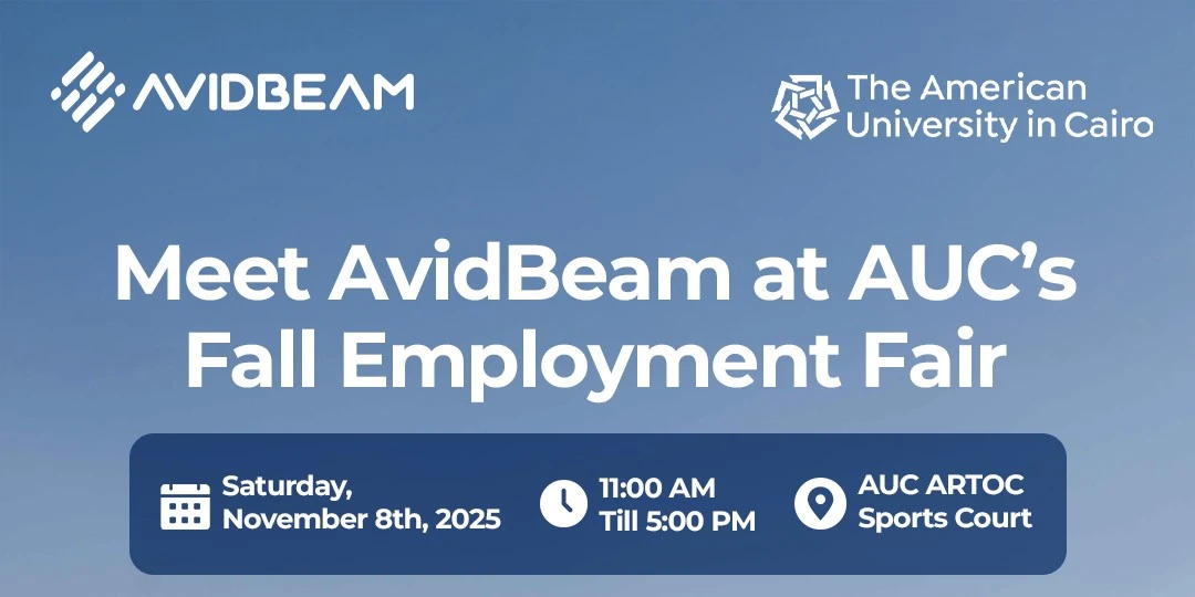 AvidBeam Meets the Next Generation at the AUC Employment Fair - Fall 2025