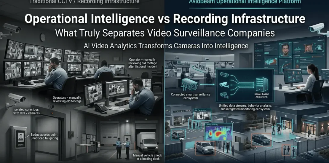 An Operational Intelligence Platform vs. a Recording Infrastructure What Separates Video Surveillance Companies